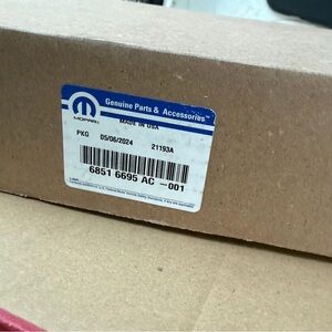 Mopar Genuine Parts & Accessories Box